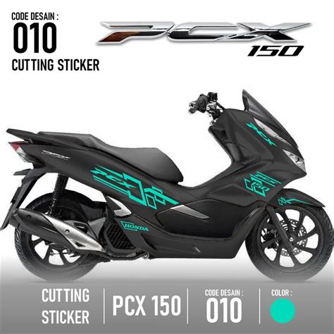 Jual RS Cutting Sticker PCX 150 Aksesoris Motor Stiker Honda PCX 150 Cc