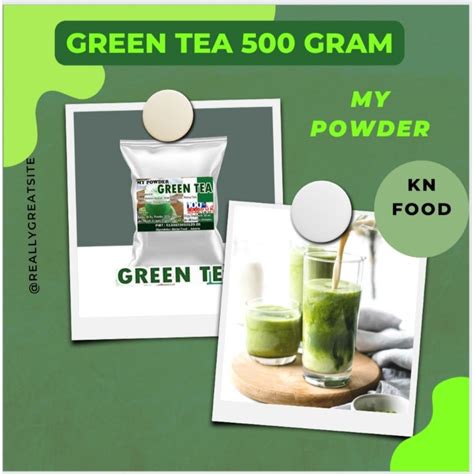 Jual Bubuk Minuman Green Tea Matcha Gr Greentea Powder Gram