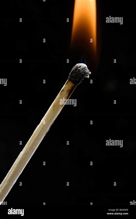 Lit match Stock Photo - Alamy