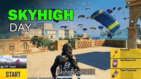 Sky Isle Day Skyhigh Spectacle Rush Gameplay Pubg Mobile New Update