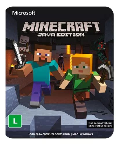 Jogo Minecraft Para Pc Original MercadoLivre Revolucione Sua