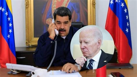 Maduro le comunica a Biden que está listo para retomar las relaciones