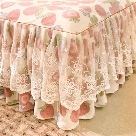 Home Embroidery Lace European Cotton 3pcs Bedding Set Bedspread Bed