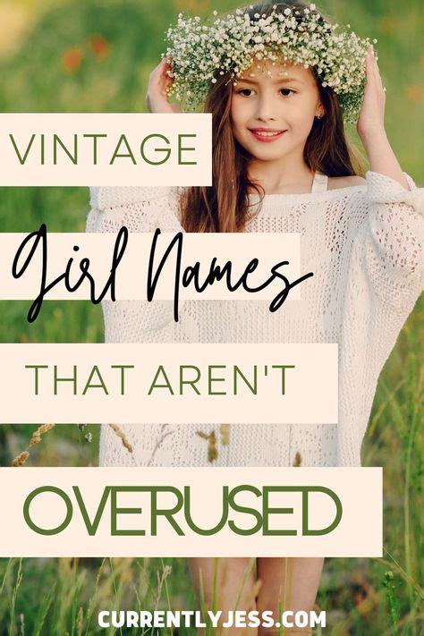 Vintage Girl Names That Aren't Overused