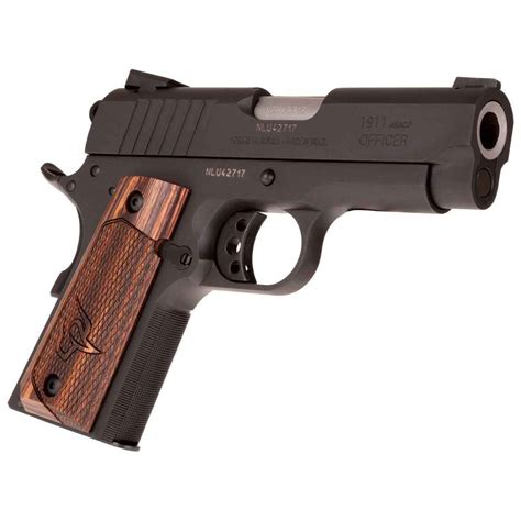 Taurus 1911 Officer 45 Auto Acp 35in Black Pistol 61 Rounds