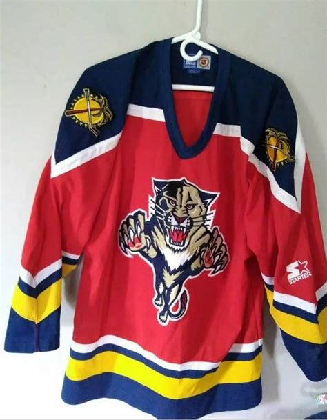 Vintage Nhl Hockey Starter Brand Florida Panthers Wild Cats Etsy