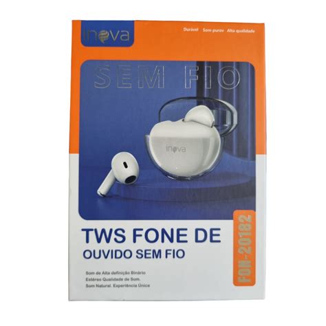 Fone De Ouvido Inova TWS FON20182 Estereo Alta Definição Shopee Brasil