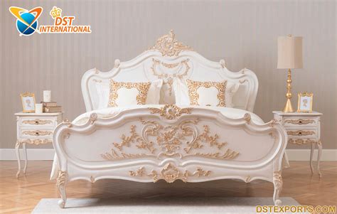 Luxury French Style White Bedroom Set - DST International