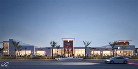 Commercial Shopping Center Strip Mall Done For Client To Sell Lease