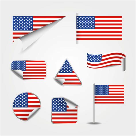 American Flag Vector 508496 Vector Art at Vecteezy