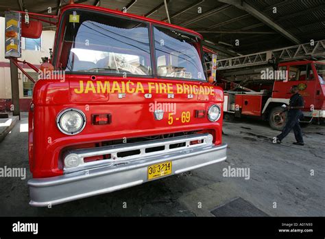 Jamaica Fire Brigade Stock Photo Alamy