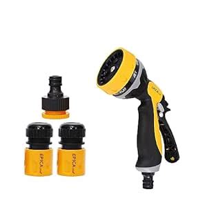 Tuch Much Pattern High Pressure Garden Hose Nozzle Water Spray Gun