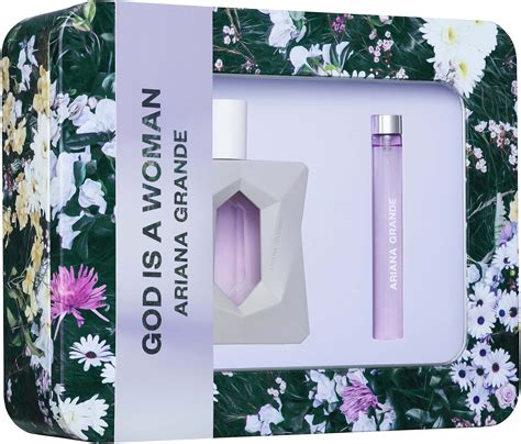 Ariana Grande God Is A Woman Perfume Set 2pc T Set 1 7oz And 0 33oz Eau De Parfum Spray