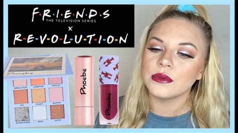 Friends X Revolution Phoebe Collection Makeupwithalixkate Youtube