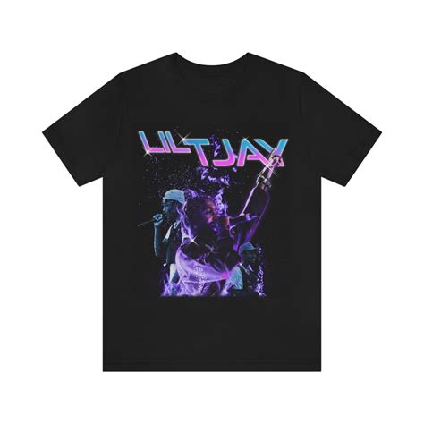 Custom Lil Tjay T-shirt, Concert Merch, Graphic Tee, Music Fan, Fanmade ...