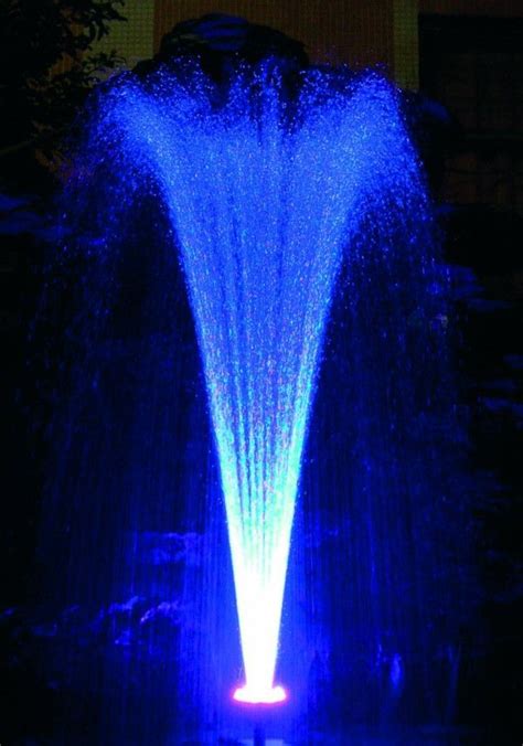 Garden Fountains With Lights - Outdoor Fountains Ideas