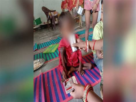 Video Of Malnourished Girl From Satna Goes Viral Shivraj Took Action