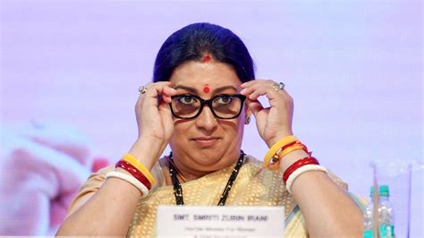 Smriti Irani S Proxy Jab At Congress Over Non Gandhi Candidate In