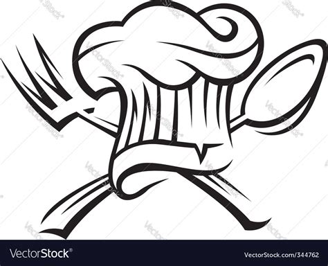 Chef hat Royalty Free Vector Image - VectorStock