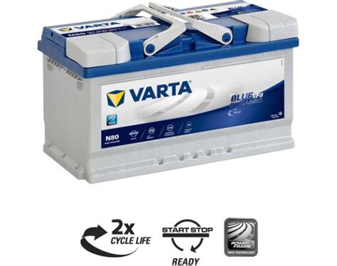 Varta Starter Batterie Blue Dynamic Efb Ah N