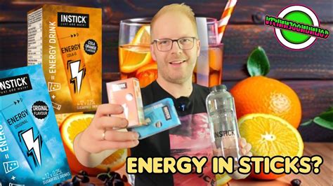 Beide Energy Sorten Von Instick Im Test Original Und Cola O Energy