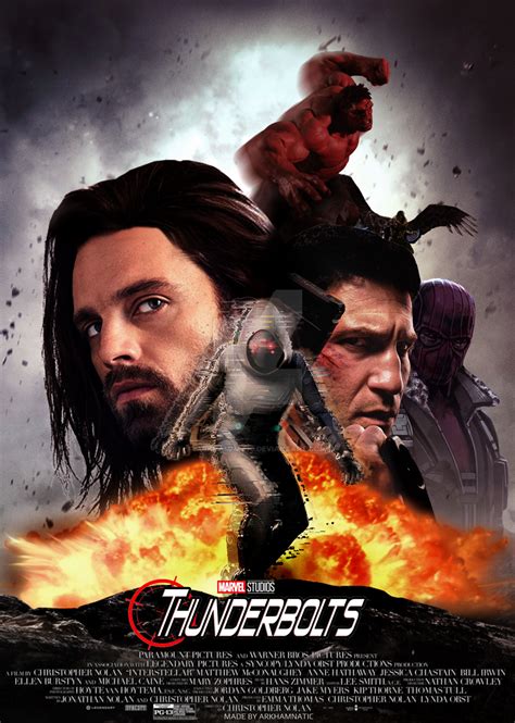 Marvels Thunderbolts Movie Poster By Arkhamnatic On Deviantart