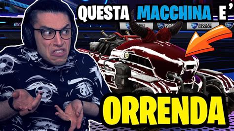 La Macchina Piu Brutta Di Rocket League Mostruosa Youtube