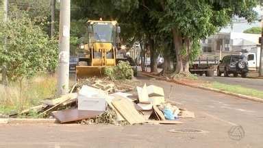 Mstv Edi O Campo Grande Prefeitura Faz Limpeza Em Avenida De