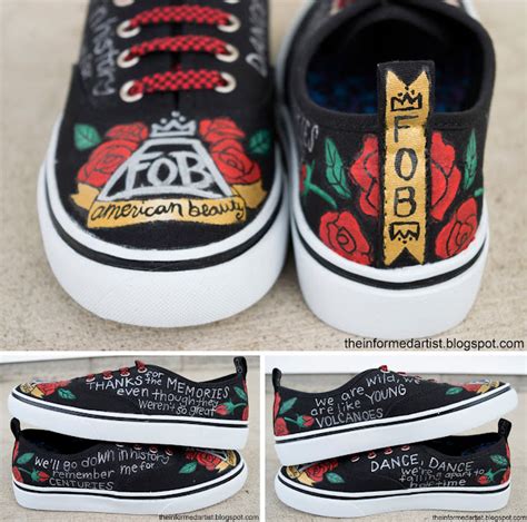 The Informed Artist How To Paint Canvas Shoes