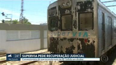 Rj Supervia Pede Recupera O Judicial E Alega D Vida De Mais De R