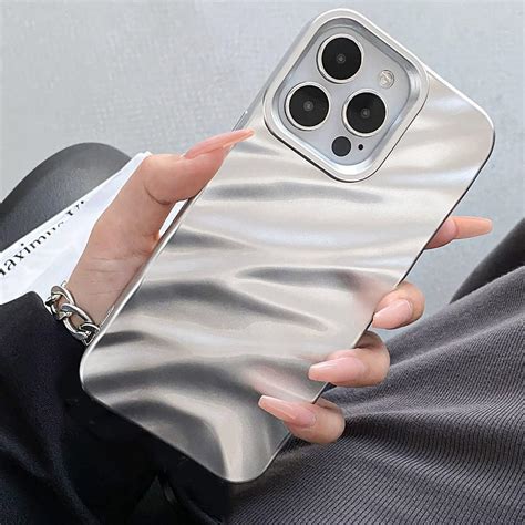 Qltypri Compatible With Iphone 14 Pro Max Case Cute Wave Water Ripple