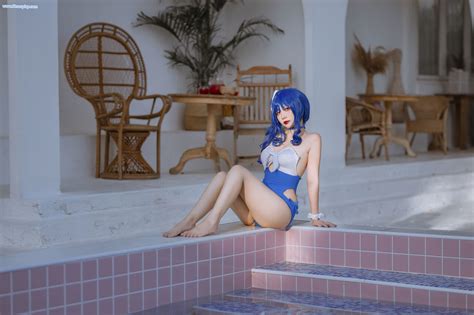 ᑕ ᑐ 二佐Nisa 碧蓝圣路易斯泳装 Azur Lane St Louis Swimsuit 2024