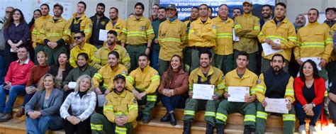 Gobierno Reconoció A Las Y Los Combatientes De Incendios Forestales En Conmemoración A Su Día