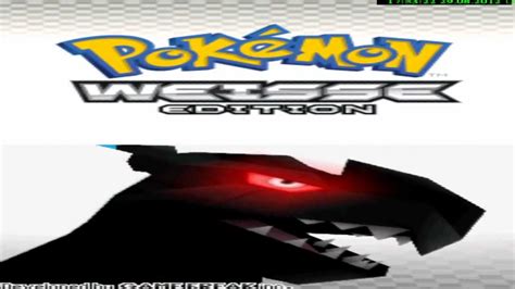 Lets Play Pokemon Weisse Edition German Part1 YouTube