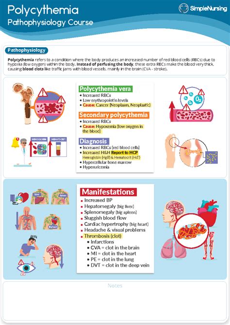 6. Polycythemia - Summary Advanced Concepts Of Medical-Surgical Nursing