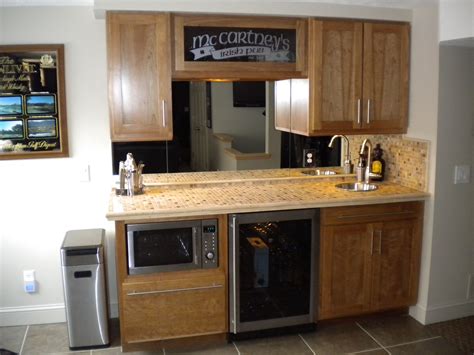 Downstairs Bar Area After Home Home Projects Kitchen Cabinets