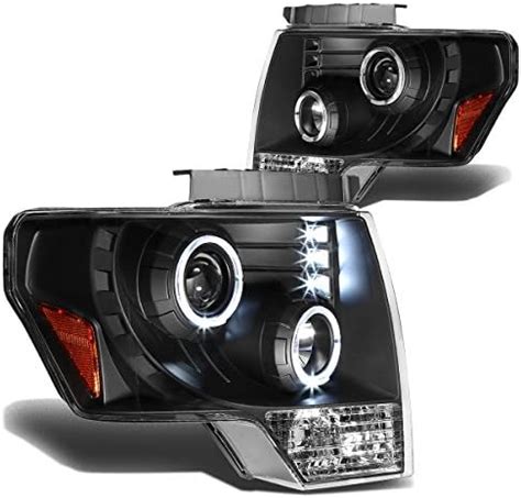 DNA MOTORING HL HAP F15009 LED BK AM Headlight Assembly Driver And