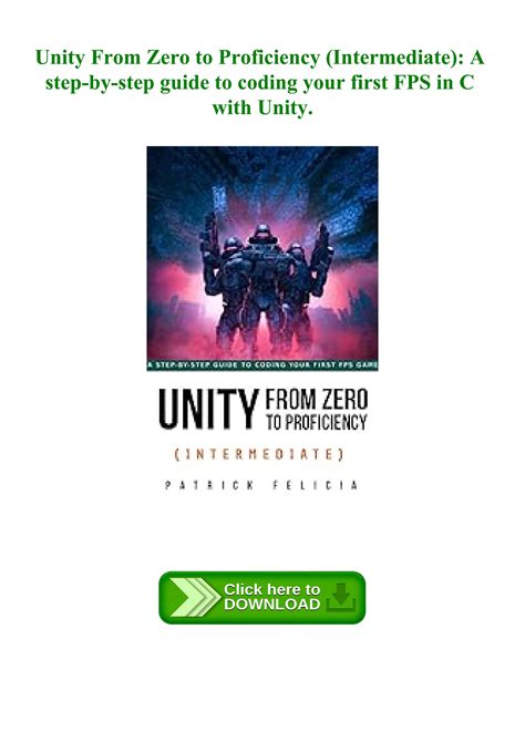 READ Unity From Zero To Proficiency Intermediate A Step By Step