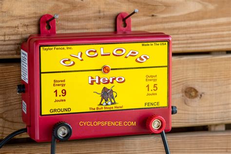 Buy The Cyclops Hero Here Stronger Electric Fence Charger Cyclops Fence Chargers