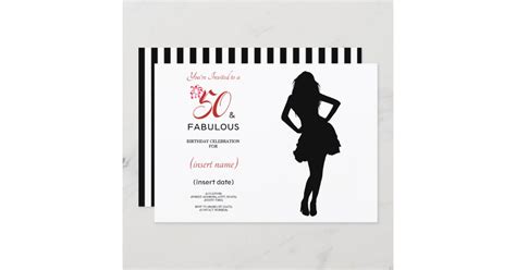 50 And Fabulous 50th Birthday Party Invitation Zazzle