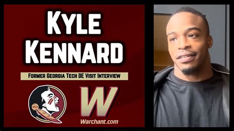 Fsu Football Recruiting Georgia Tech De Kyle Kennard Fsu Visit