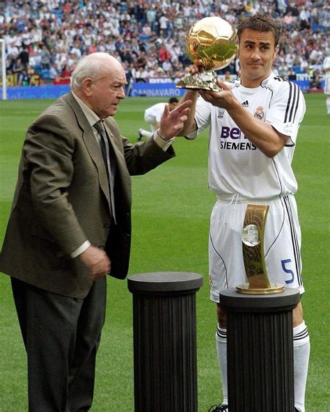 Fabio Cannavaro Madrid Legend × Ballon Dor Real Madrid Madrid