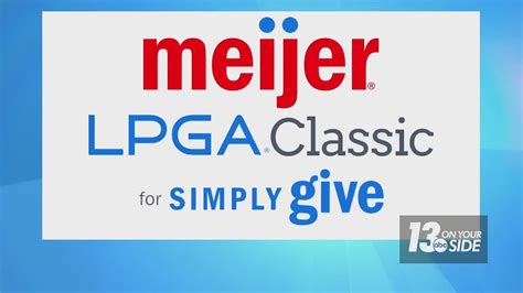 Countdown Starts For Meijer LPGA Classic For Simply Give Wzzm13