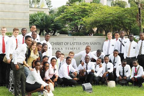 Ghana Mtc Every Mtc Group Visits The Accra Ghana Temple