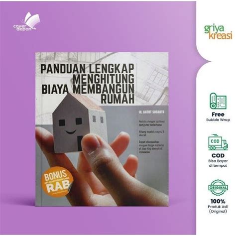 Jual Buku Arsitektur Panduan Lengkap Menghitung Biaya Membangun Rumah