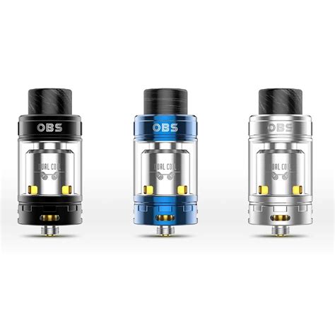 Original OBS Crius II Dual Coil RTA tank 4ML Capacity Crius 2 Atomizer ...