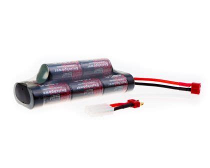 Robitronic NiMH 9 6V 4000mAh Hump Pack T Stecker Und Tamiya Robitronic