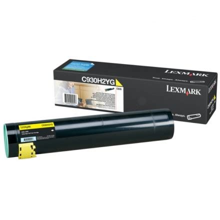 Original LEXMARK Toner Gelb C930H2YG