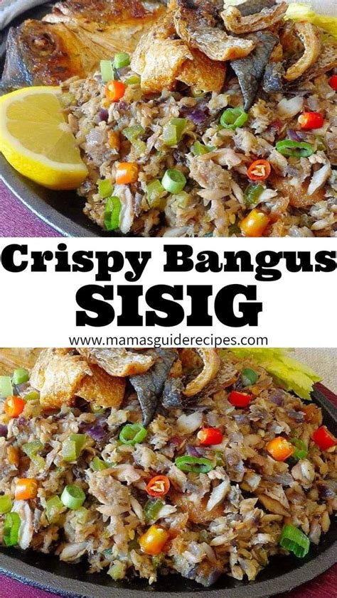 Crispy Bangus Sisig Filipino Seafood Recipe Easy Filipino Recipes