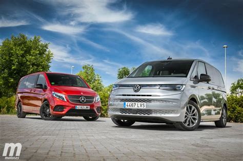 Comparative Mercedes V Class Vs Volkswagen Multivan With Video Bullfrag